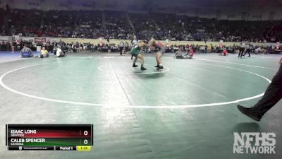 4A-165 lbs Cons. Semi - Isaac Long, Skiatook vs Caleb Spencer, Catoosa