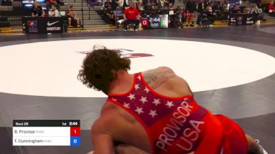 82 kg Semifinal - Ben Provisor, New York Athletic Club vs Tyler Cunningham, New York Athletic Club