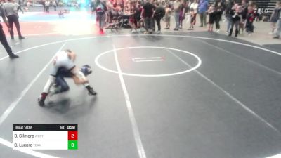 70 lbs Rr Rnd 1 - Braxton Gilmore, Western Slope Elite vs Cruz Lucero, Team Pueblo