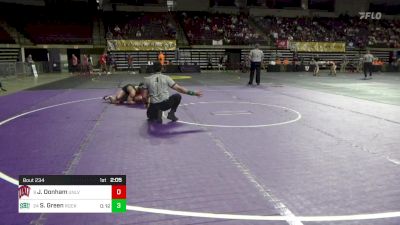 157 lbs Round Of 32 - James Donham, UNLV vs Steven Green, Slippery Rock