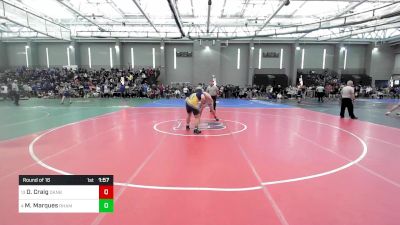 195 lbs Round Of 16 - Daniel Craig, Danbury vs Michael Marques, RHAM