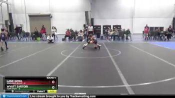 80 lbs Round 5 (8 Team) - Wyatt Sartori, Team Shutt vs Lane Gowl, Warhawks Black