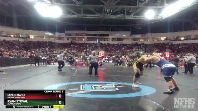 5A 215 lbs Champ. Round 1 - Ian Chavez, Piedra Vista High vs Ryan Stoval, Alamogordo