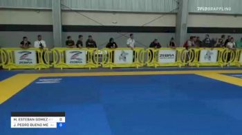 MAURICIO ESTEBAN GOMEZ vs JOAO PEDRO BUENO MENDES 2021 Pan IBJJF Jiu-Jitsu No-Gi Championship