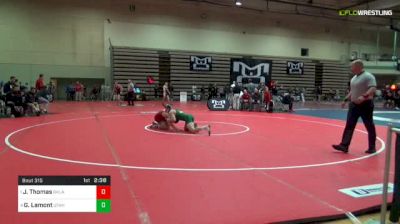 157 lbs Rr Rnd 3 - Justin Thomas, Oklahoma vs Grant Lamont, Utah Valley