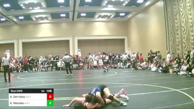 116 lbs Round Of 32 - Anabelle Serratos, Wolfpack WC vs Kherington Mendes, Mayfair HS