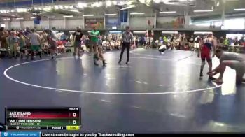 90 lbs Round 8 (10 Team) - William Hinson, Team Hammerhouse vs Jax Eiland, Alpha Elite