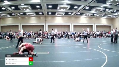 165 lbs Consi Of 32 #2 - Fabius Carrillo, Top Dog WC vs Matthew Flores, 5th Sun WC