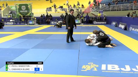 FELIPE PICOLI BAGESTON vs LEONARDO CABIANCA BLUMENTAL DE A 2024 Brasileiro Jiu-Jitsu IBJJF