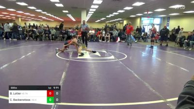 98 lbs Rr Rnd 2 - Braiden Lotier, Team Nauman Red HS vs Colt Backenstoss, Steller Trained Hutt Clan HS