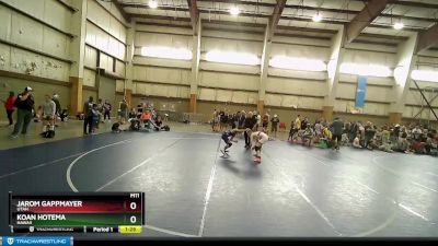 100 lbs Round 2 - Koan Hotema, Hawaii vs Jarom Gappmayer, Utah