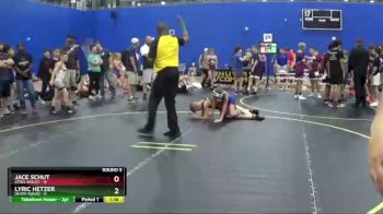 80 lbs Round 5 (6 Team) - Lyric Hetzer, Death Squad vs Jace Schut, Steel Valley