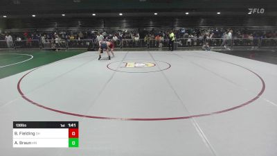 138 lbs Round Of 64 - Brogan Fielding, OH vs Alex Braun, MN