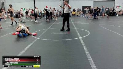 72 lbs Round 2 (6 Team) - Luke Plucino, Triumph vs Enzo Falcone, Terps Northeast MS