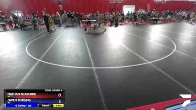 182 lbs Cons. Round 4 - Nathan Blaschke, WI vs Owen Burling, WI