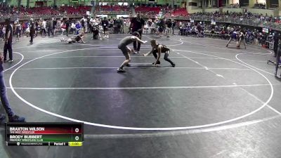 95 lbs Cons. Round 2 - Braxton Wilson, The Best Wrestler vs Brody Bubbert, Fremont Wrestling Club