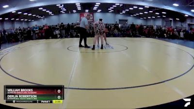 157 lbs Champ. Round 1 - William Brooks, Scanlan Wrestling Academy vs Derlin Robertson, Riverheads Youth Wrestling