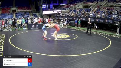 152 lbs Cons 16 #1 - Solomon Wales, Minnesota vs Jonathan Malovich, Colorado