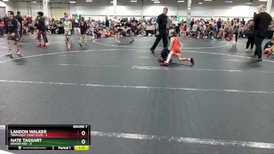 60 lbs Round 7 (8 Team) - Landon Walker, Terps East Coast Elite vs Nate Taggart, Kraken Red