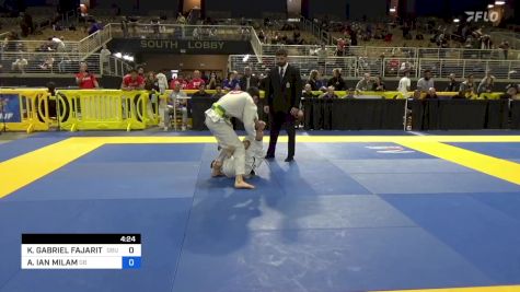 KEN GABRIEL FAJARITO vs ALEXANDER IAN MILAM 2024 Pan Jiu Jitsu IBJJF Championship