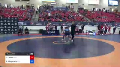 61 kg Round Of 16 - Timothy Levine, New England Regional Training Center vs Nico Megaludis, Pittsburgh Wrestling Club / TMWC