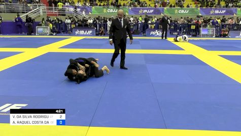 VICTÓRIA DA SILVA RODRIGUES vs ANA RAQUEL COSTA DA SILVA 2024 Brasileiro Jiu-Jitsu IBJJF