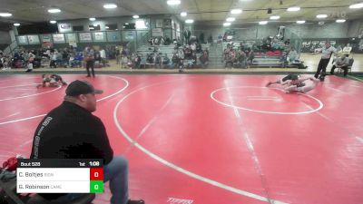 190 lbs Rr Rnd 2 - Cayson Boltjes, Sidney Wrestling Club vs Gage Robinson, Camel Kids