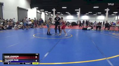 87 lbs Round 1 (8 Team) - Garrett Bjerga, Minnesota Blue vs Dalton Paul, Kansas