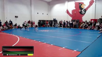 83 lbs Semifinal - Landon Burkett, Dragon Wrestling Club vs Hunter Pierson, Contenders Wrestling Academy