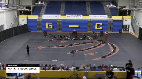 Kent City Indoor Winds "Kent City MI" at 2024 WGI Winds Indianapolis Regional