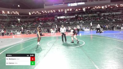 128 lbs Round Of 16 - Nathen McGann, Central Youth Wrestling vs Asante Colvin, Princeton Wrestling Club