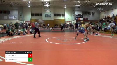 138 lbs Consi Of 8 #2 - Ty Chittum, Va vs Seth Thomas, Nc