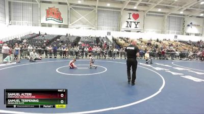 59 lbs Cons. Round 2 - Samuel Alteri, Niskayuna You Wrestling vs Samuel Terpening, Brawlers Elite