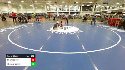 145 lbs Quarterfinal - Naomi Bragg, Bucksport vs Kelly Aspras, Southside WC