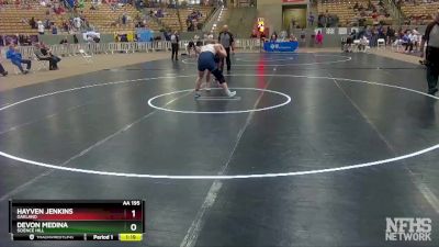 AA 195 lbs Quarterfinal - Devon Medina, Science Hill vs Hayven Jenkins, Oakland