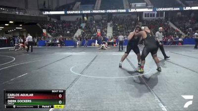 250 lbs Cons. Round 2 - Carlos Aguilar, Salina vs Dierk Dockers, Circle