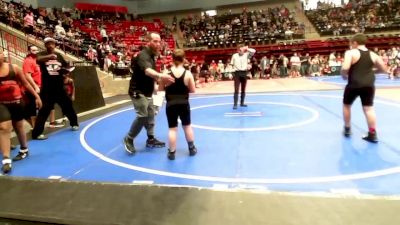 Quarterfinal - Beau Hazelwood, HURRICANE WRESTLING ACADEMY vs Odin Hoppe, Perkins