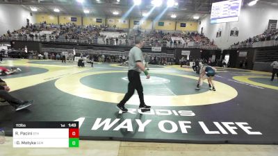 113 lbs Round Of 32 - Roberto Pacini, St. Thomas vs Davis Motyka, Wyoming Seminary