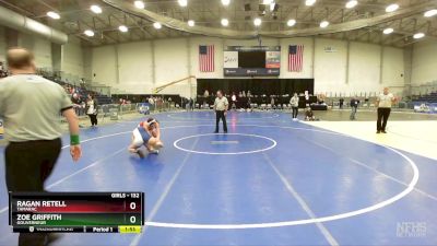 132 lbs Semifinal - Ragan Retell, Tamarac vs Zoe Griffith, Gouverneur