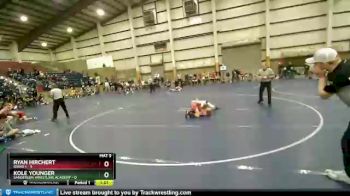 83 lbs Quarters & Wb (16 Team) - Ryan Hirchert, Idaho 1 vs Kole Younger, Sanderson Wrestling Academy