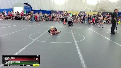 72 lbs Round 4 (8 Team) - Mario Demarco, Lake WC vs Aiden Orr, FORGE