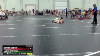 100 lbs Cons. Round 2 - Lucian Strybuc V, Grit Mat Club vs Sawyer Noonan, Headhunters