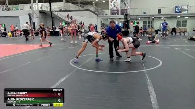 120 lbs Round 8 (10 Team) - ALEN REDZEPAGIC, RedNose vs Aldin Short, Dayton Bandits