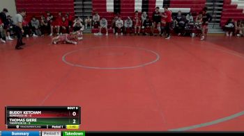 120 lbs Round 2 (12 Team) - Thomas Giere, Thompson HS vs Buddy Ketcham, Homewood Hs