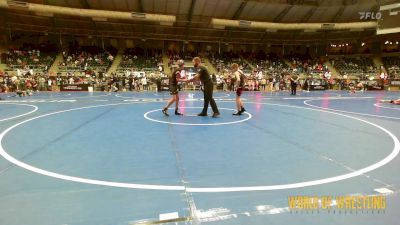 100 lbs 2nd Place - Isaac Folk, Dakota Boyz Wrestling Club vs Cameron Polking, GGB Ohio