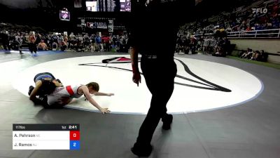 117 lbs Rnd Of 32 - Aubrie Pehrson, Nebraska vs Jackeline Ramos, New Jersey