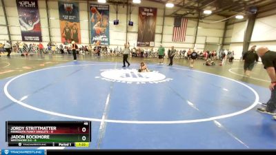 48 lbs Rd# 7- 10:45am Saturday Final Pool - Jordy Strittmatter, Minnesota Funky Singlets vs Jadon Bockmore, Westshore D.S