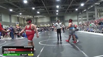 265 lbs Quarterfinal - Kolton Hoefer, Iron Grapplers vs Cameron Nietfeld, Marysville