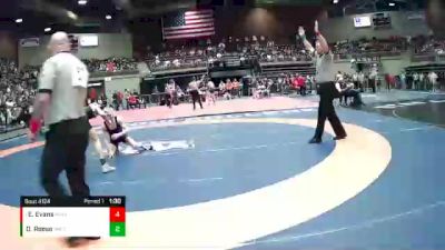 Quarterfinal - Easton Evans, Mountain Crest vs Daxton Reese, Green Canyon