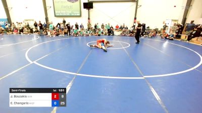 46 kg Semifinal - Jaclyn Bouzakis, Wyoming SEM vs Elle Changaris, Misfits Girls Onyx